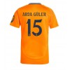 Real Madrid Arda Guler #15 Auswärtstrikot 2024-25 Kurzarm